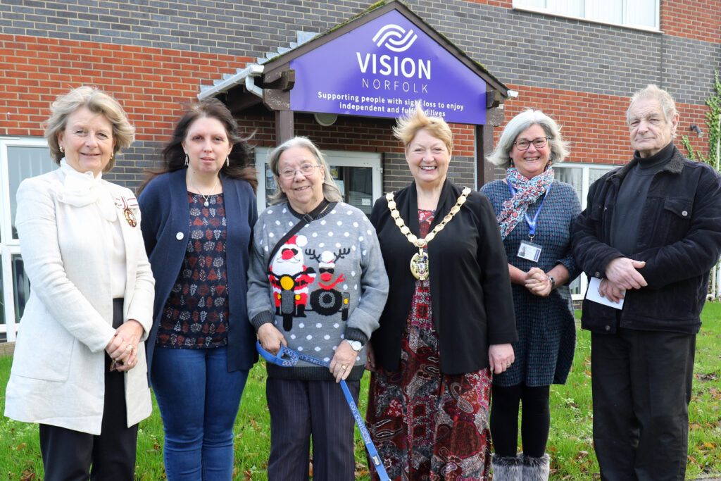 Volunteers from West Norfolk are thanked at the celebration at the King's Lynn hub