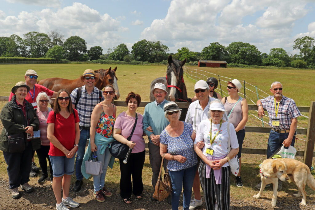 Vision Norfolk visit to Redwings