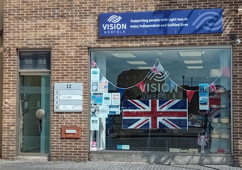 Photo taken from the outside of the Great Yarmouth Hub