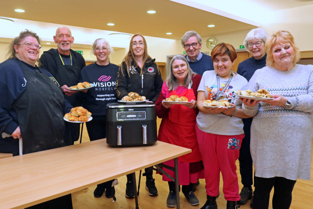 Vision Norfolk air fryer donation