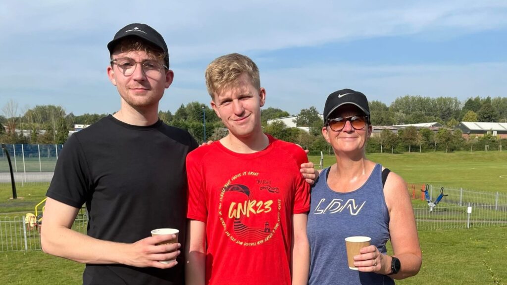 The Read Family, with Alison on the right.